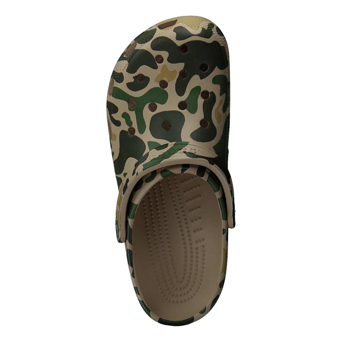 Classic Printed Camo Clog Chai / Tan