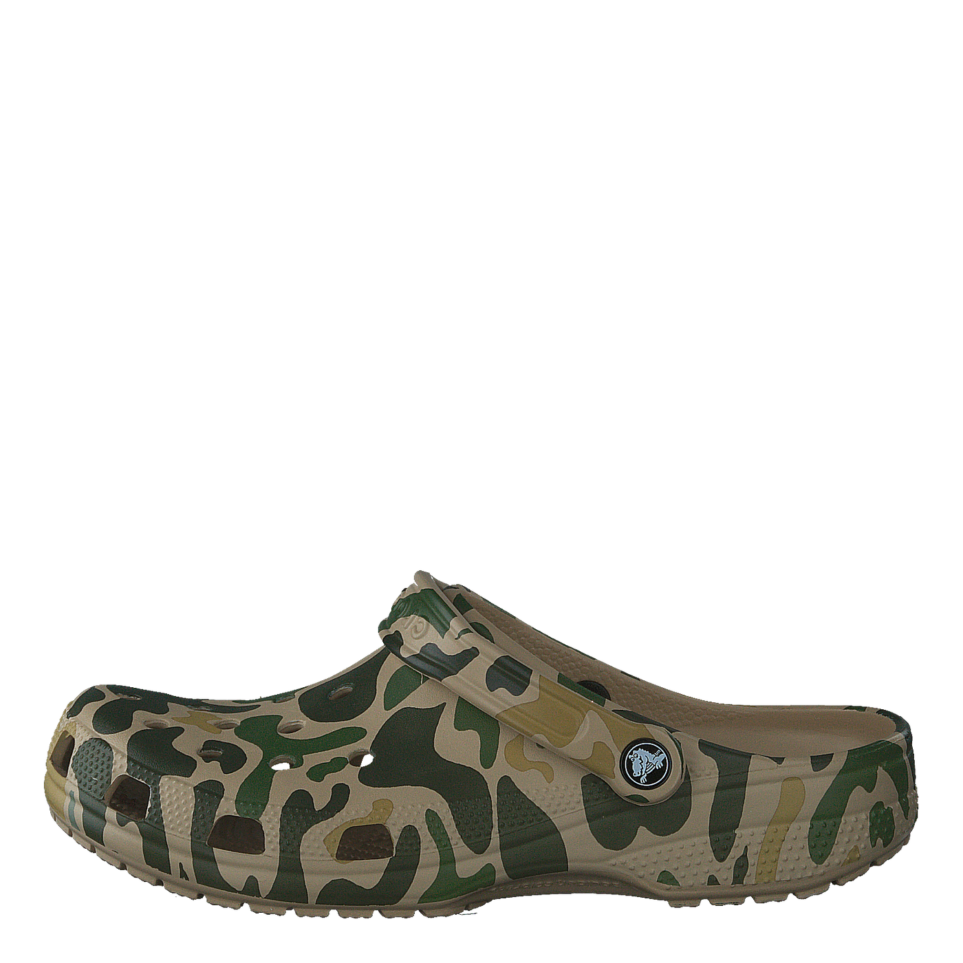 Classic Printed Camo Clog Chai / Tan