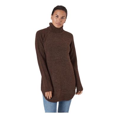 Ellen Ls Long Knit Chicory Coffee