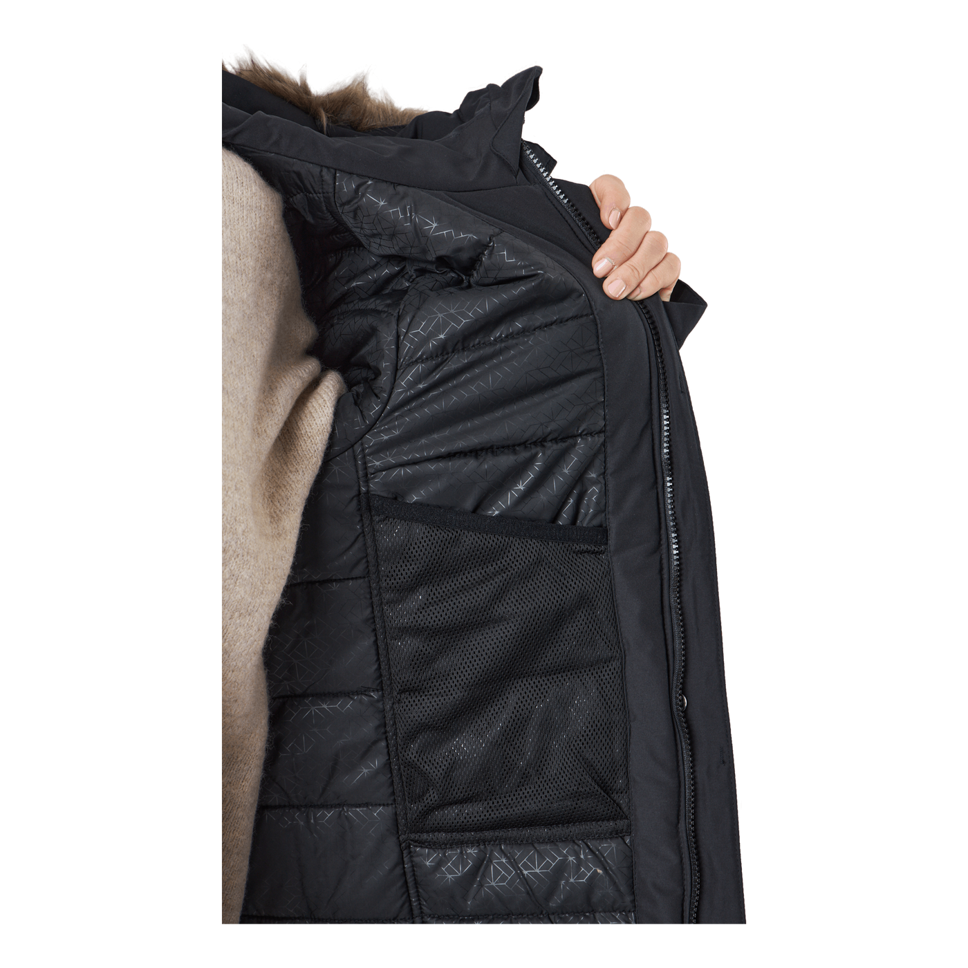 Erika Wns Parka 3 Black