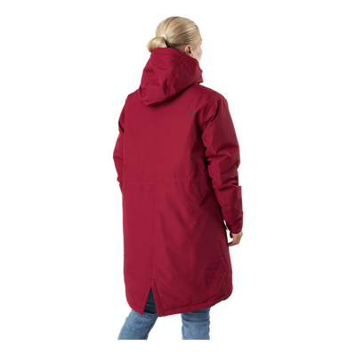 Marta-lisa Wns Parka Red