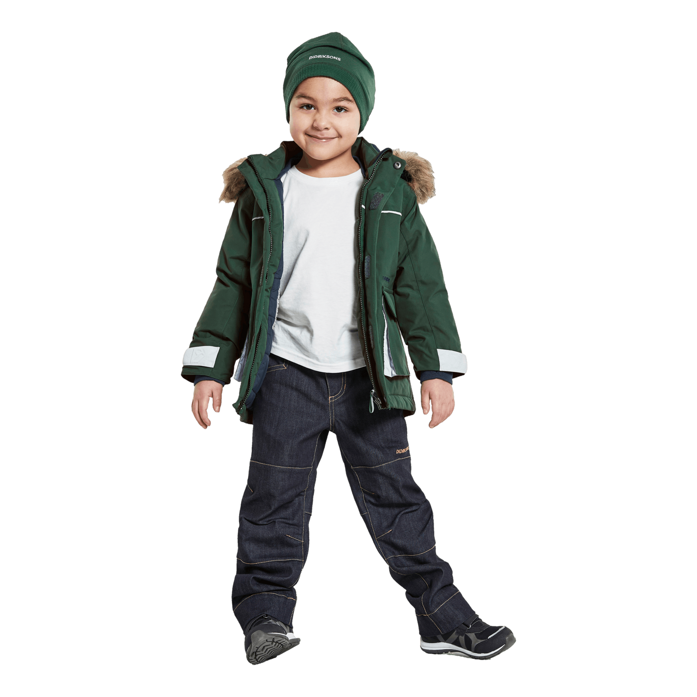 Kure Kids Parka 5 Green