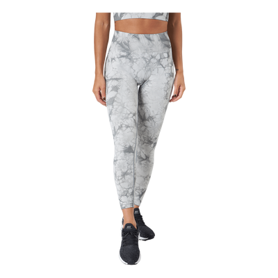 Define Seamless Tie Dye Tights Grey Melange