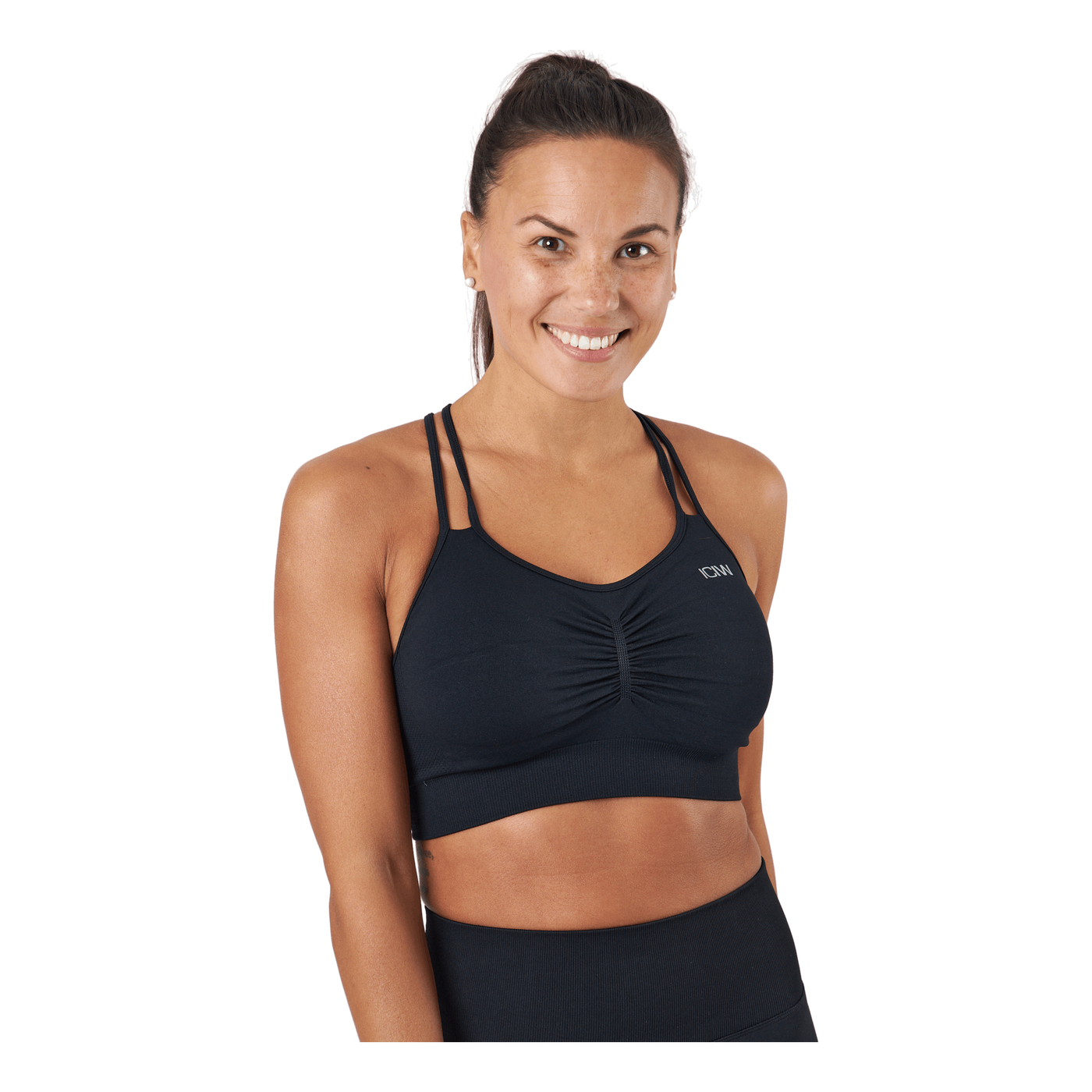 Define Seamless Scrunch Sports Black