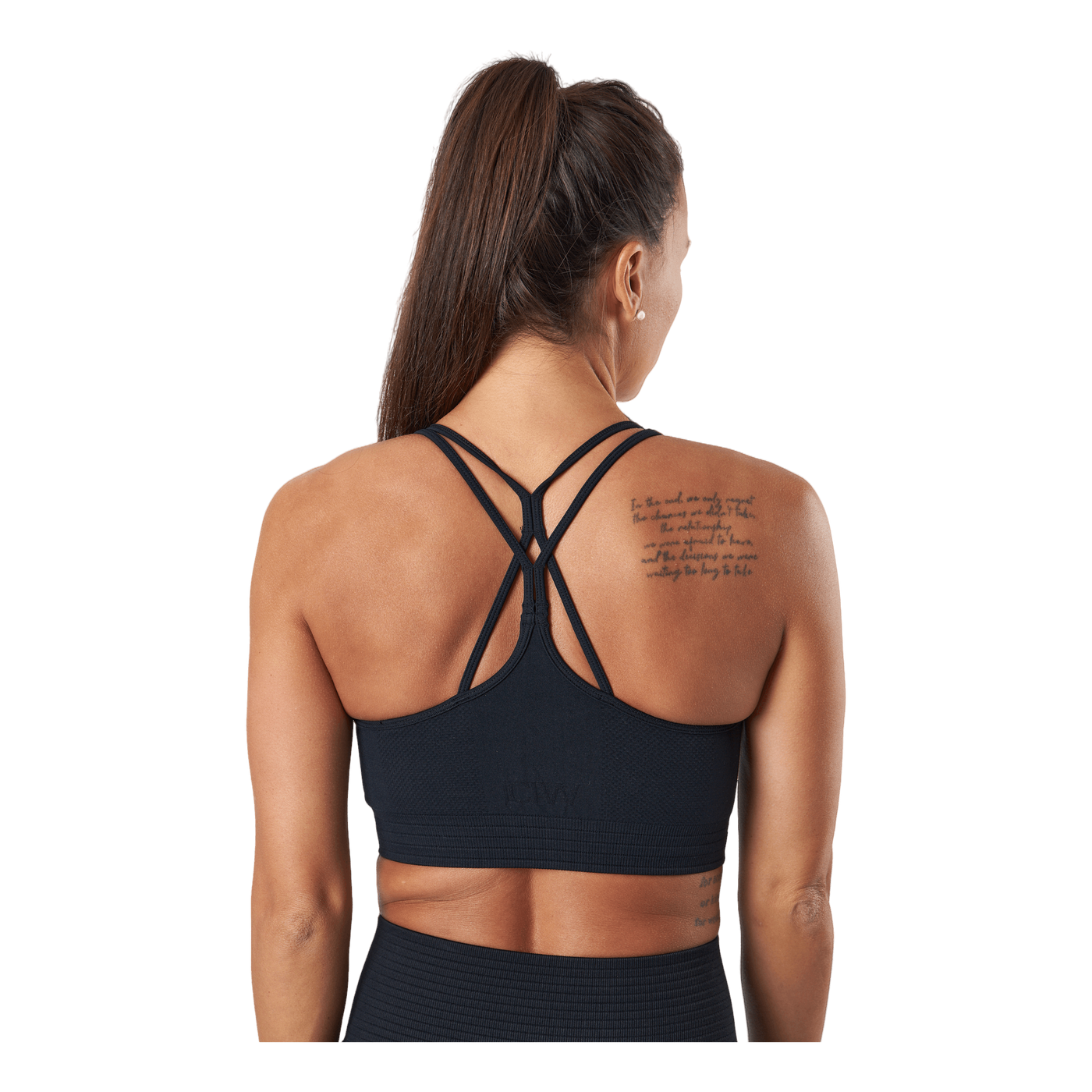 Define Seamless Scrunch Sports Black