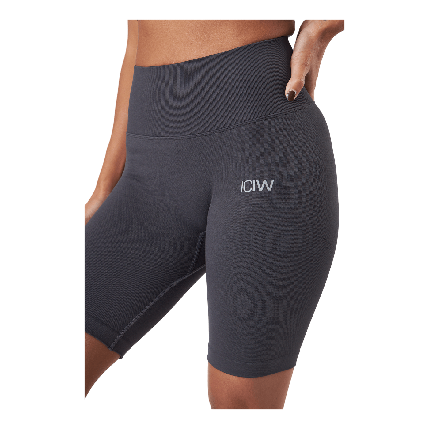 Scrunch Seamless Biker Shorts Graphite