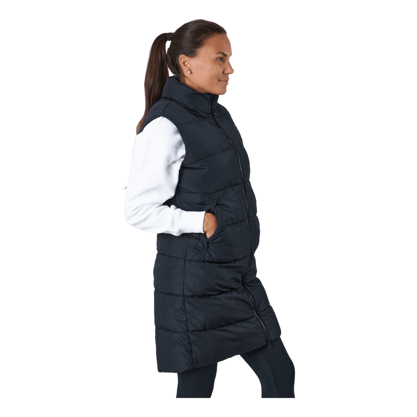 Elmira Reco Waistcoat Black