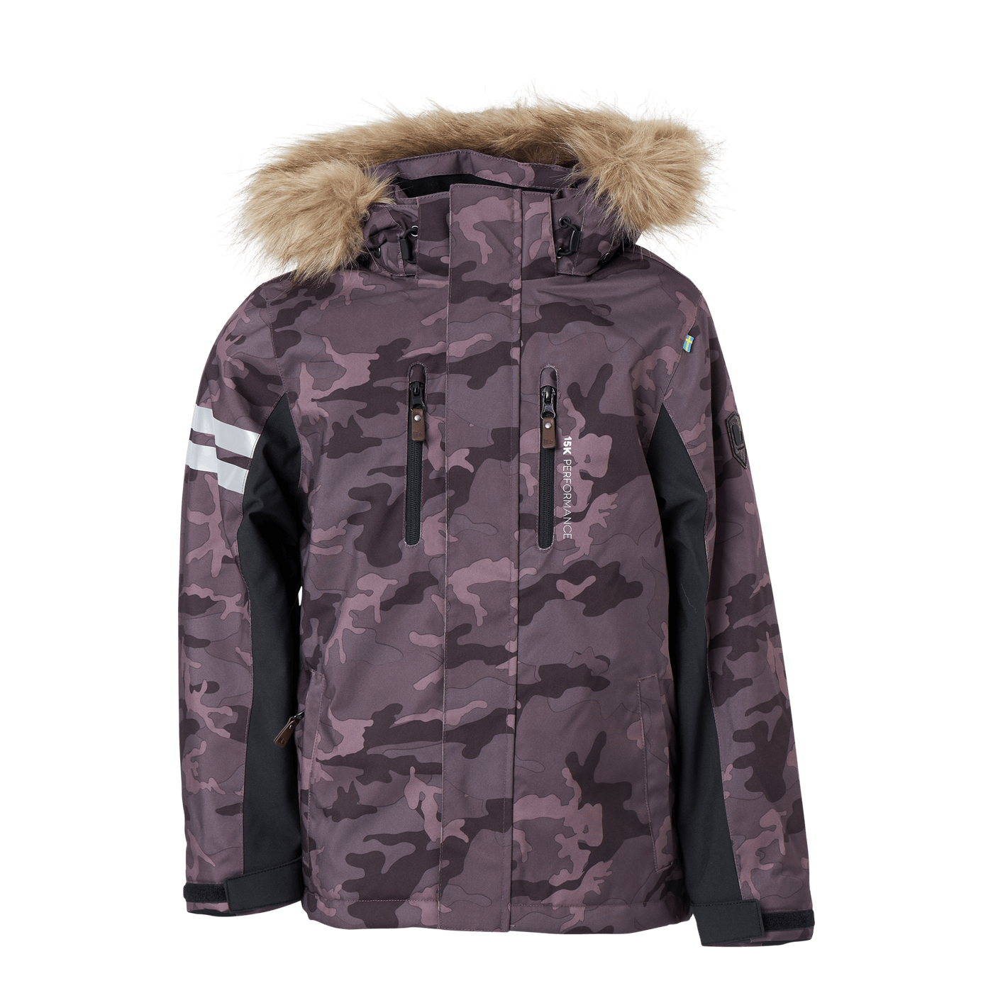 Camo Jacket Dusty Mauve