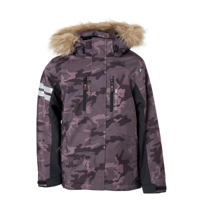 Camo Jacket Dusty Mauve