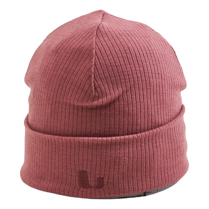 Rib Merino Hat Rose