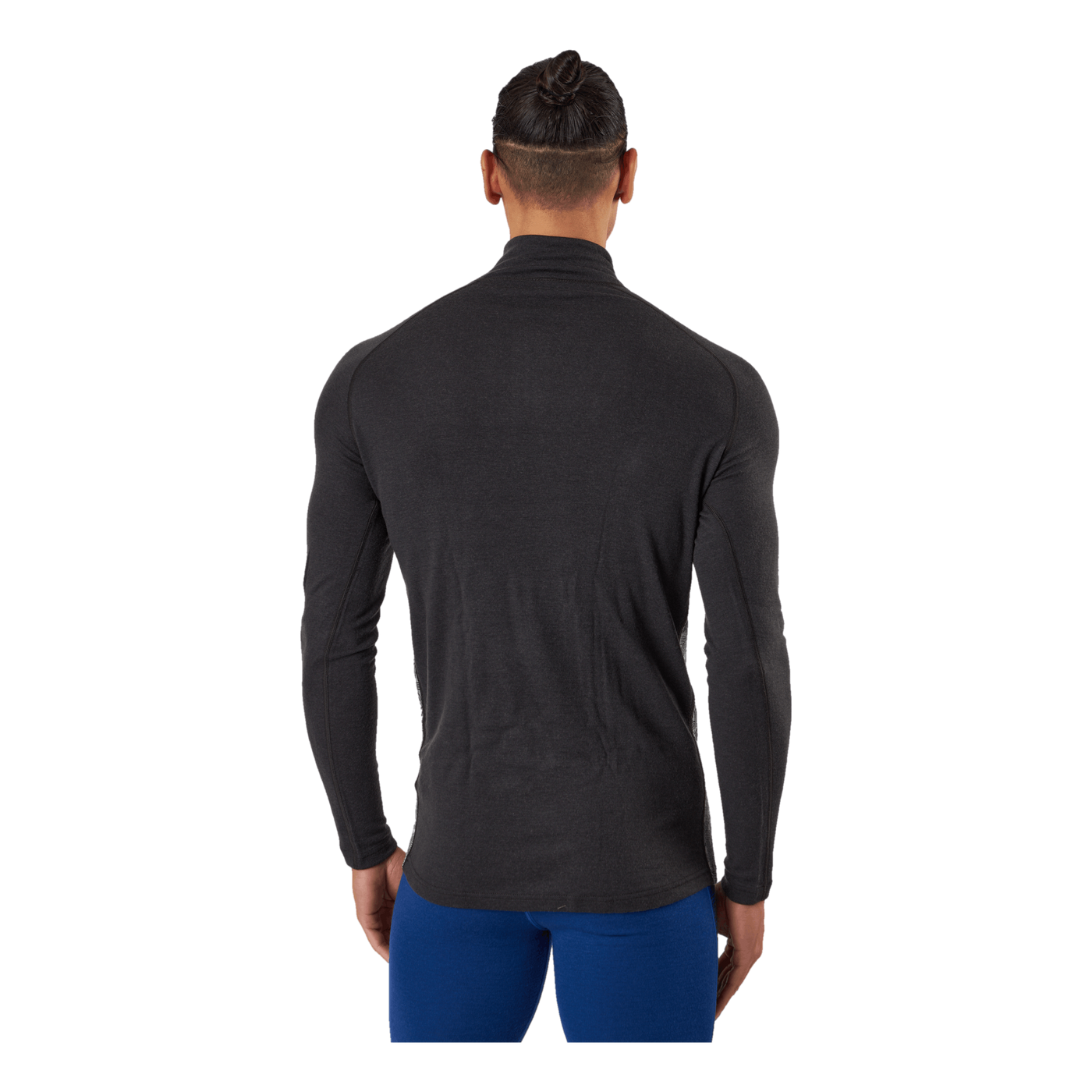 Geo Merino Wool Halfzip Dgrey