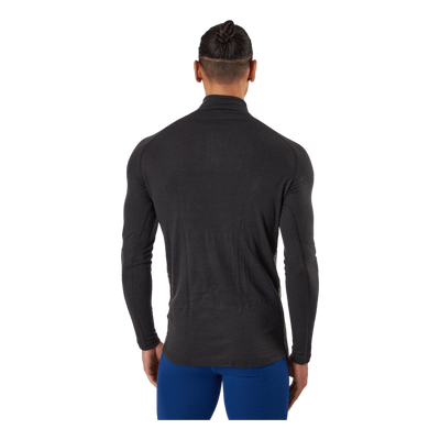 Geo Merino Wool Halfzip Dgrey