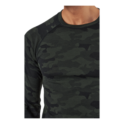 Camo Merino Wool Crew Dolive