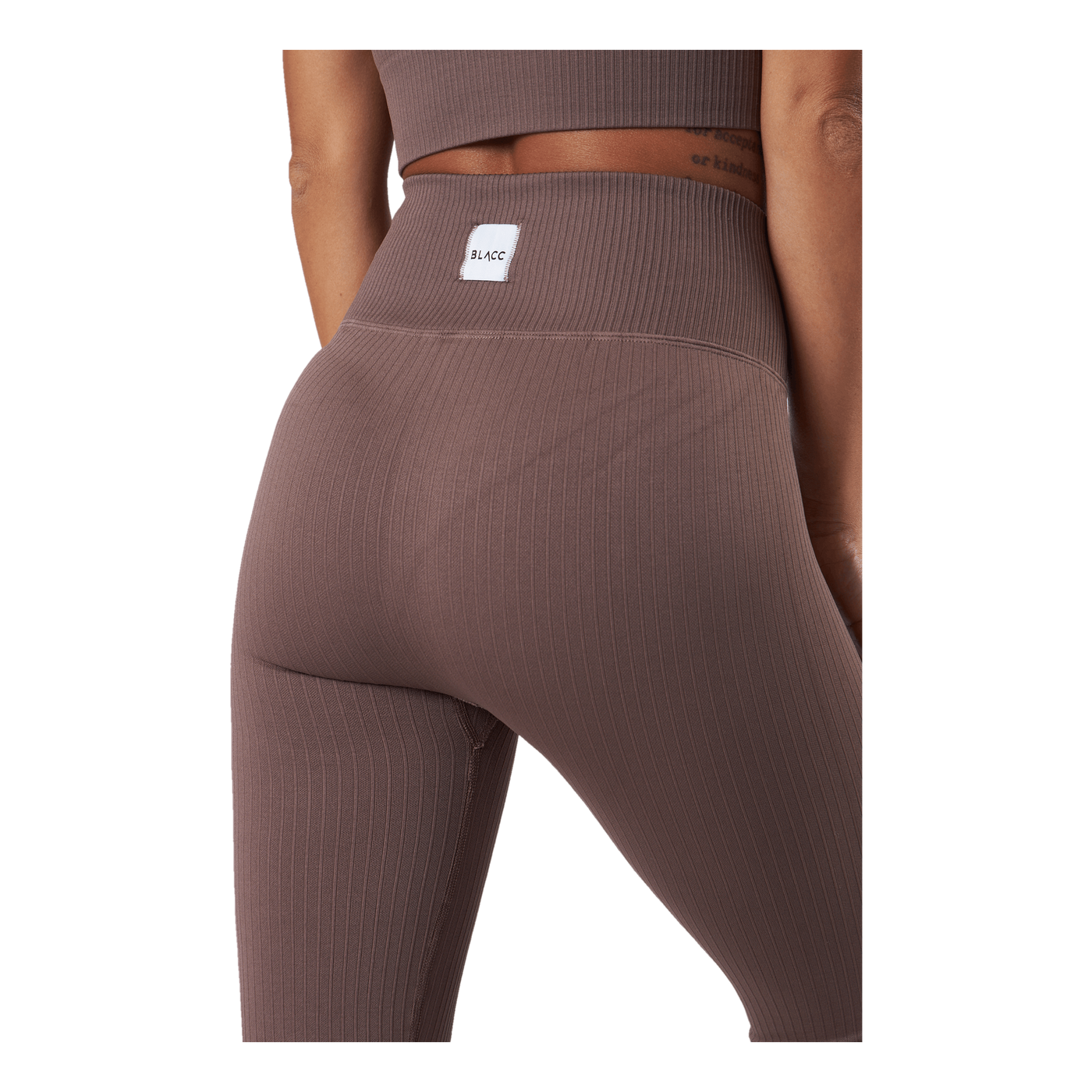 Rib Seamless Tights 2.0 Taupe