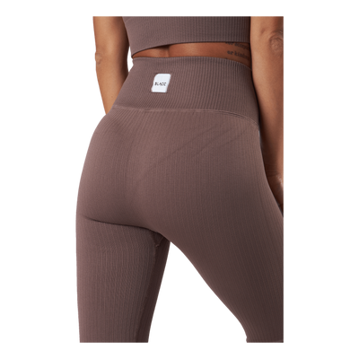 Rib Seamless Tights 2.0 Taupe
