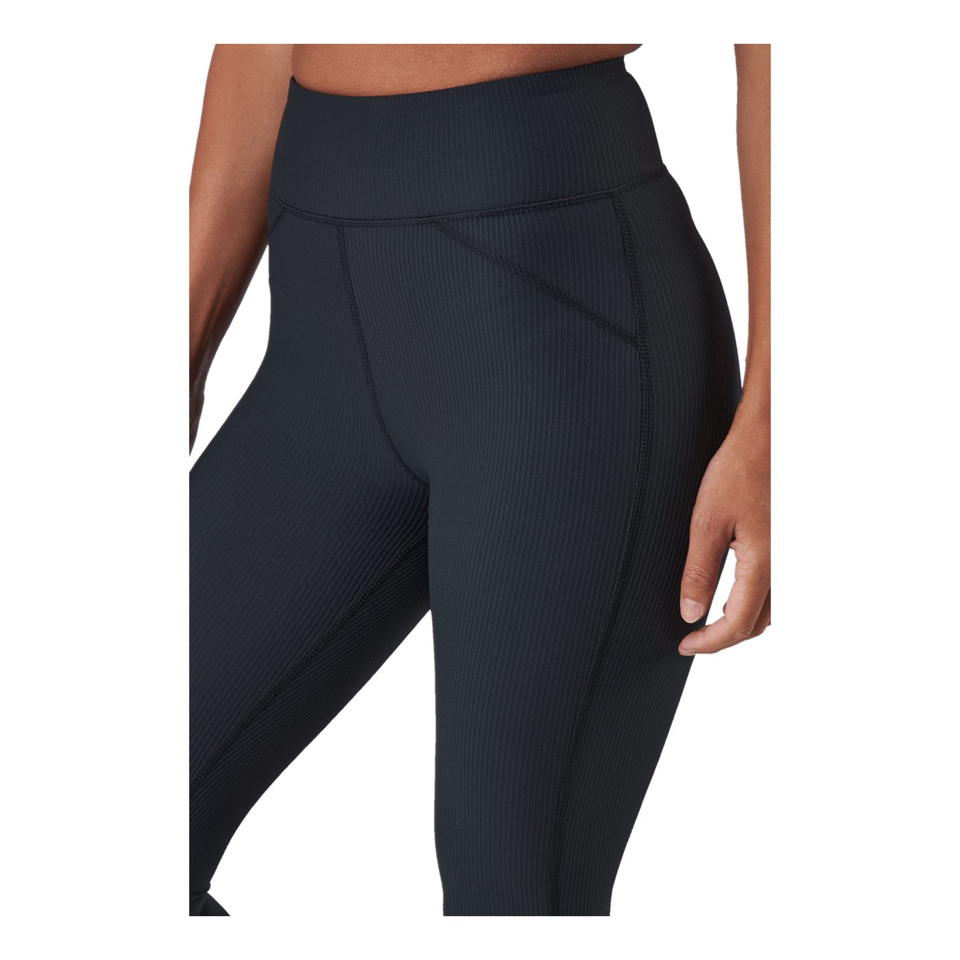 Control Rib Tights Black