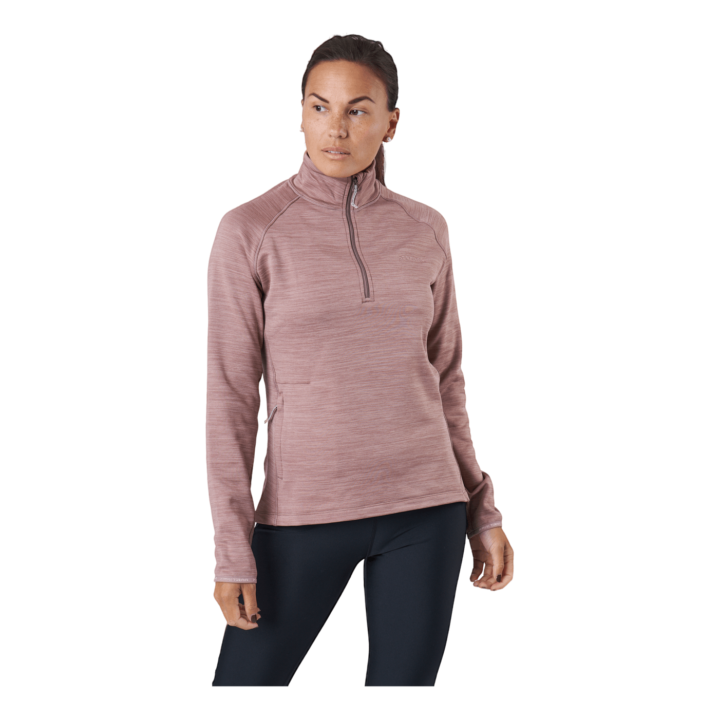 Berthe Midlayer Half Zip Taupe