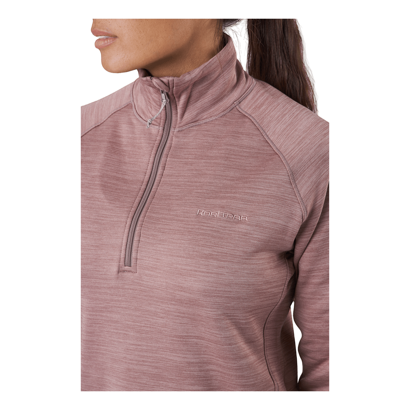 Berthe Midlayer Half Zip Taupe