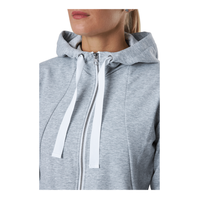 Traa Lounge F/z Hoodie Greym