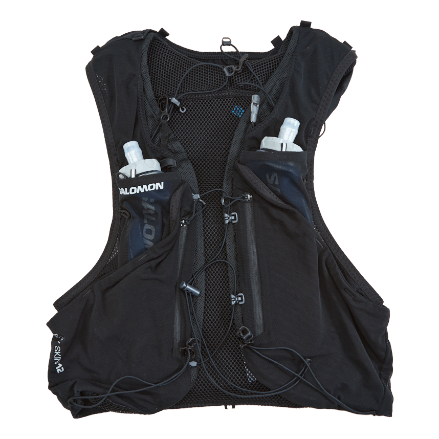 Adv Skin 12 With Flasks Black/ebony