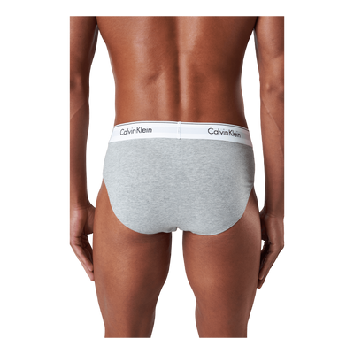 Hip Brief 3pk Black/ White/ Grey Heather
