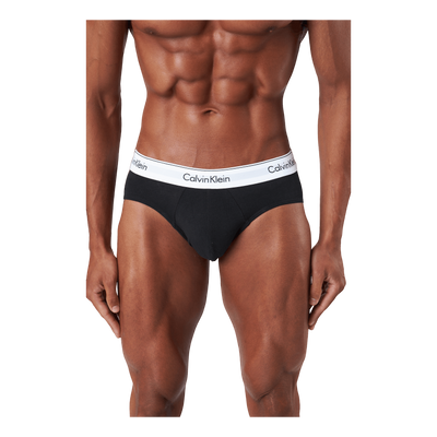 Hip Brief 3pk Black/ White/ Grey Heather