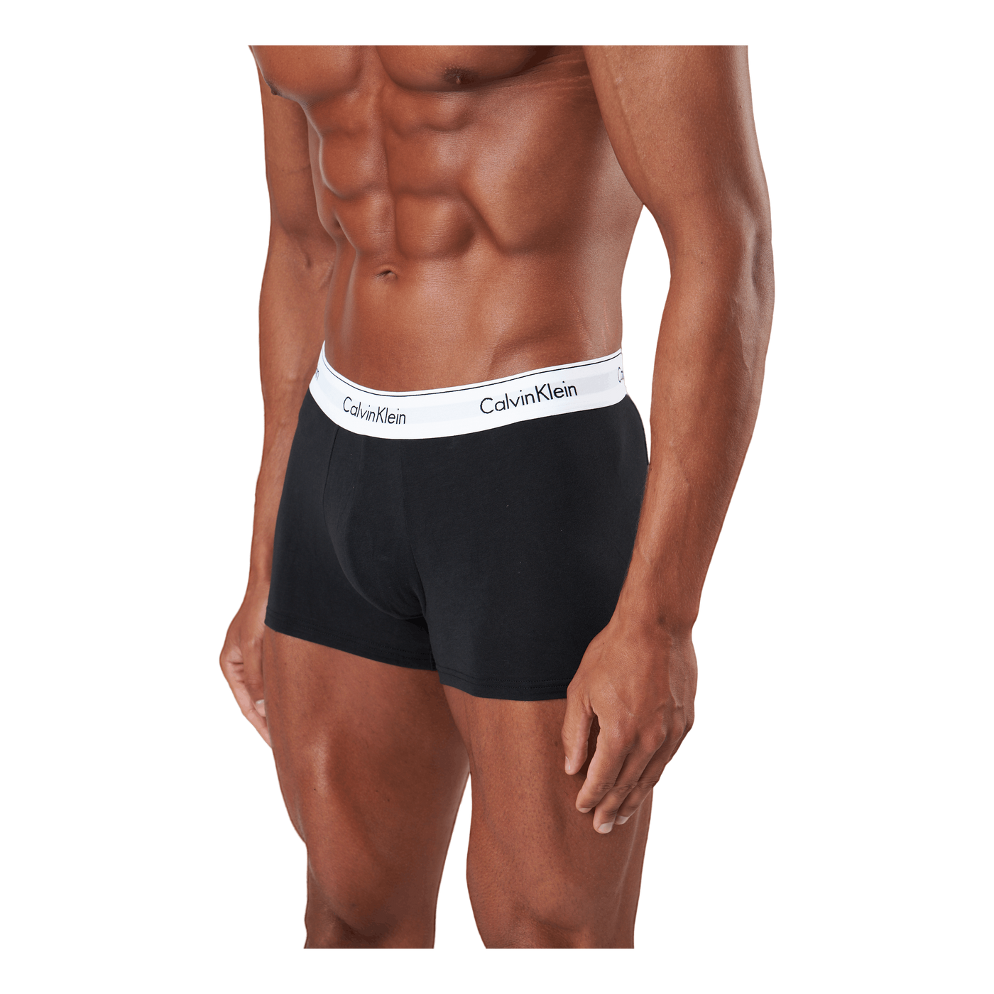 Modern Ctn Stretch Trunk 3Pk Black
