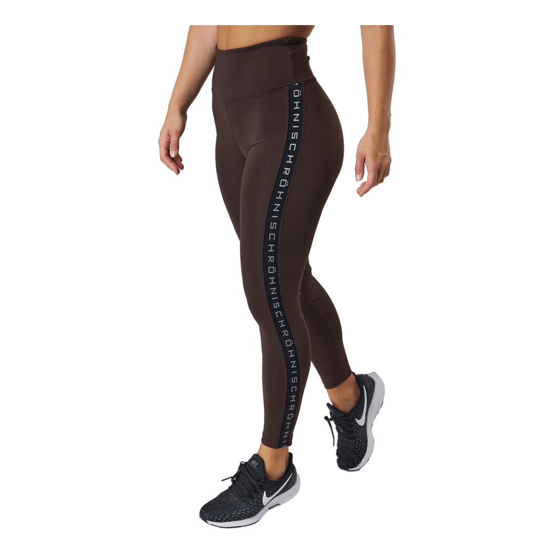 Kay High Waist Tights Coffee Bean