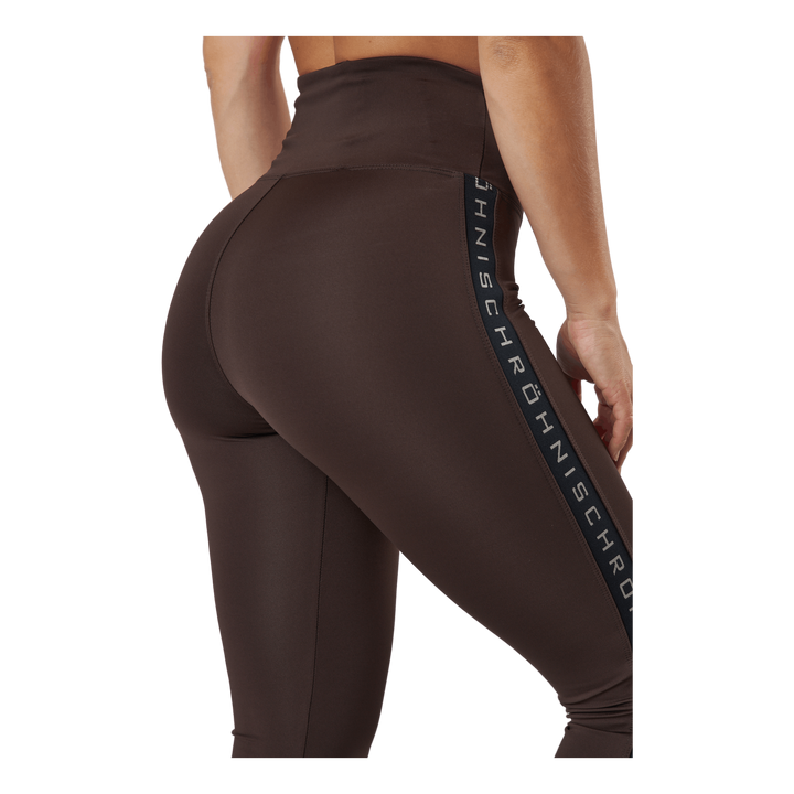Kay High Waist Tights Coffee Bean