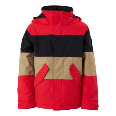 Boys' Symbol Jacket Tomato/true Black/kelp