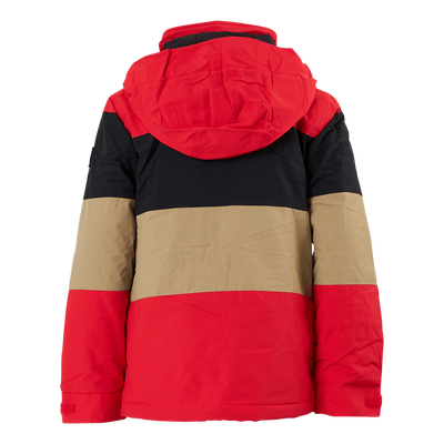 Boys' Symbol Jacket Tomato/true Black/kelp