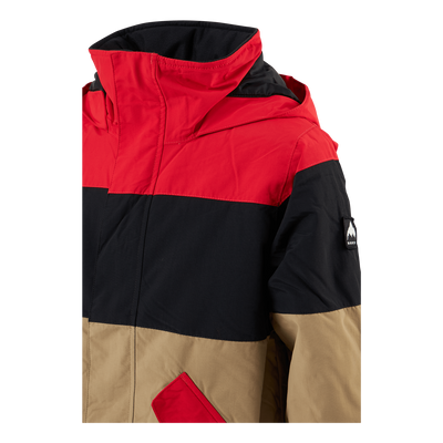 Boys' Symbol Jacket Tomato/true Black/kelp