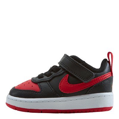 Nike Court Borough Low 2 Baby/ Black/university Red-white