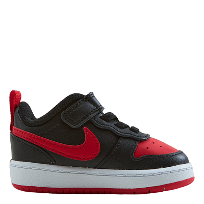Nike Court Borough Low 2 Baby/ Black/university Red-white