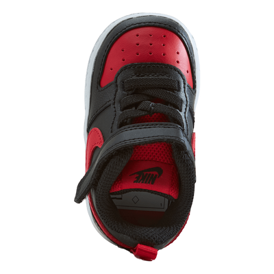 Nike Court Borough Low 2 Baby/ Black/university Red-white