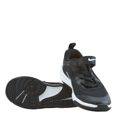 Omni Multi-Court Little Kids' Shoes BLACK/WHITE