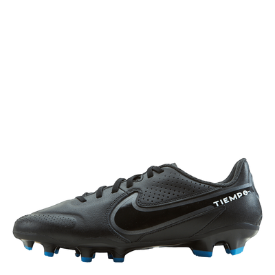 Tiempo Legend 9 Academy MG Multi-Ground Soccer Cleats BLACK/DK SMOKE GREY-SUMMIT WHITE