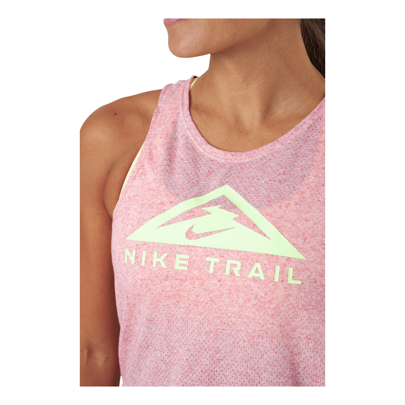 Nike Dri-fit Women's Trail Run Multi-color/htr/ghost Green