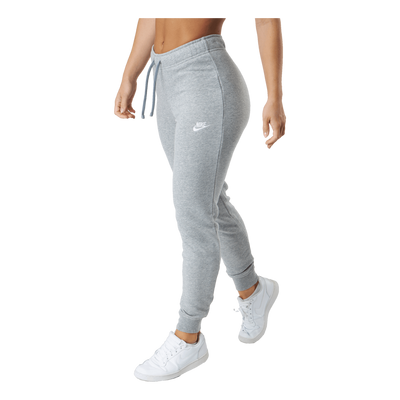 Sportswear Club Fleece Women's Mid-Rise Pants DK GREY HEATHER/WHITE