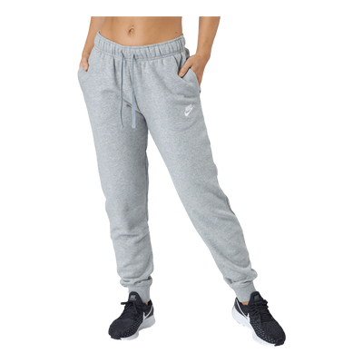 Sportswear Club Fleece Women's Mid-Rise Joggers DK GREY HEATHER/WHITE