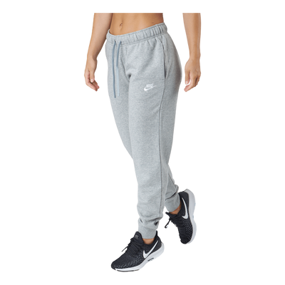 Sportswear Club Fleece Women's Mid-Rise Joggers DK GREY HEATHER/WHITE