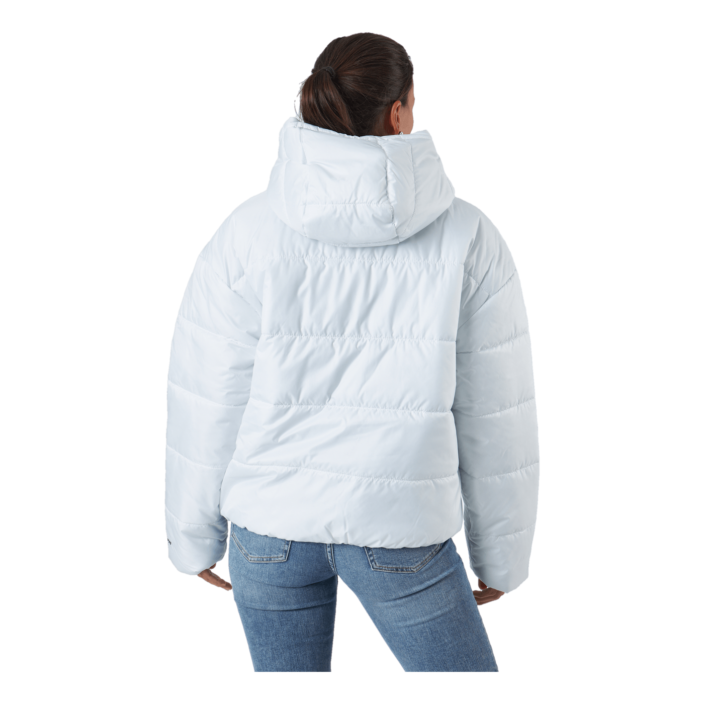 W Nsw Syn Tf Rpl Hd Jkt Summit White/summit White/blac