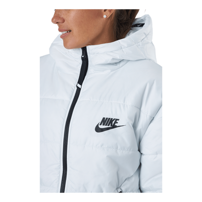 W Nsw Syn Tf Rpl Hd Jkt Summit White/summit White/blac