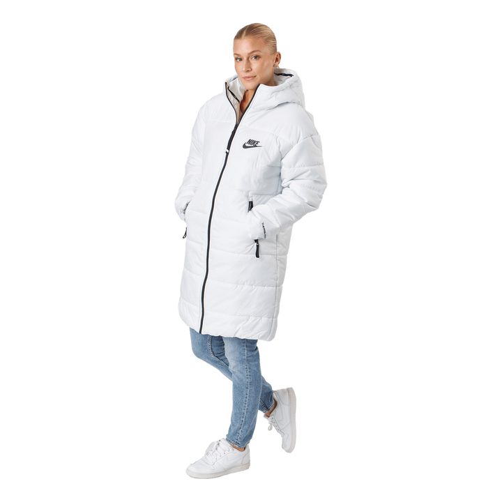 W Nsw Syn Tf Rpl Hd Parka Summit White/summit White/blac