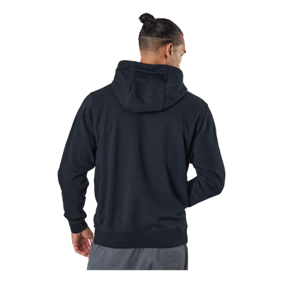 Sportswear Club Men's Pullover Hoodie BLACK/BLACK/WHITE