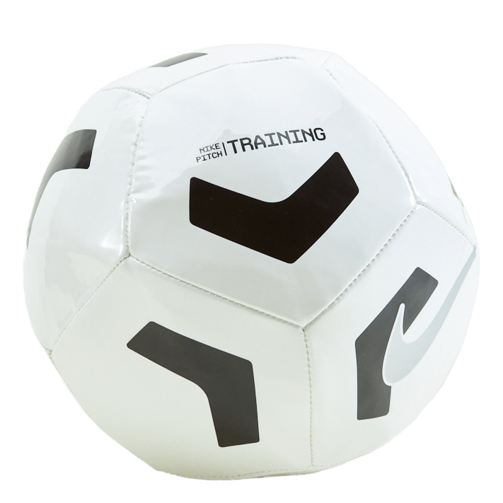 Pitch Training Soccer Ball WHITE/BLACK/SILVER