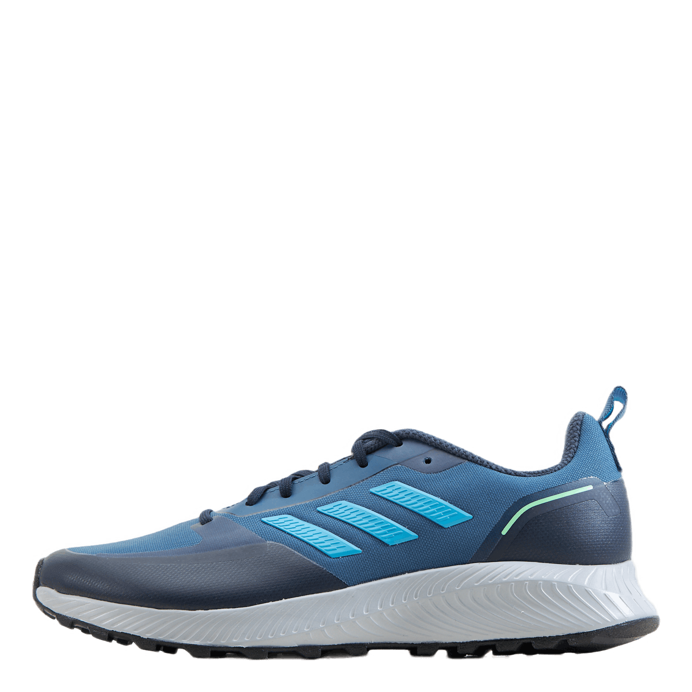 Run Falcon 2.0 TR Shoes Wonder Steel / Pulse Blue / Beam Green