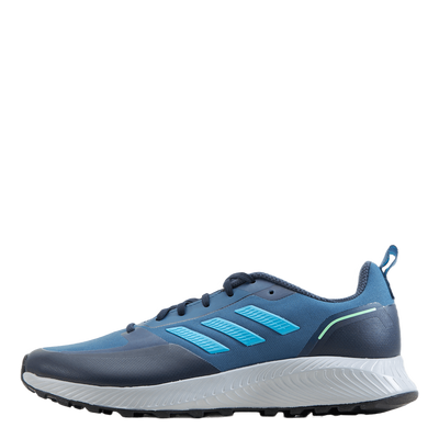 Run Falcon 2.0 TR Shoes Wonder Steel / Pulse Blue / Beam Green