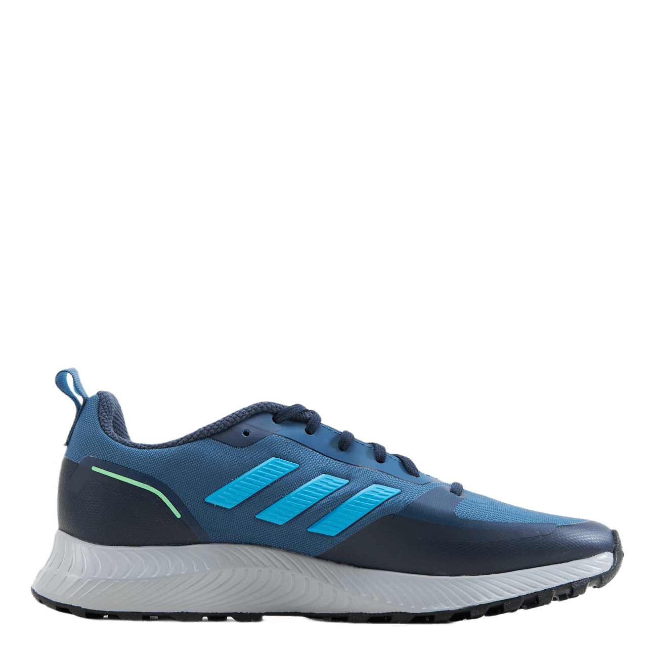 Run Falcon 2.0 TR Shoes Wonder Steel / Pulse Blue / Beam Green