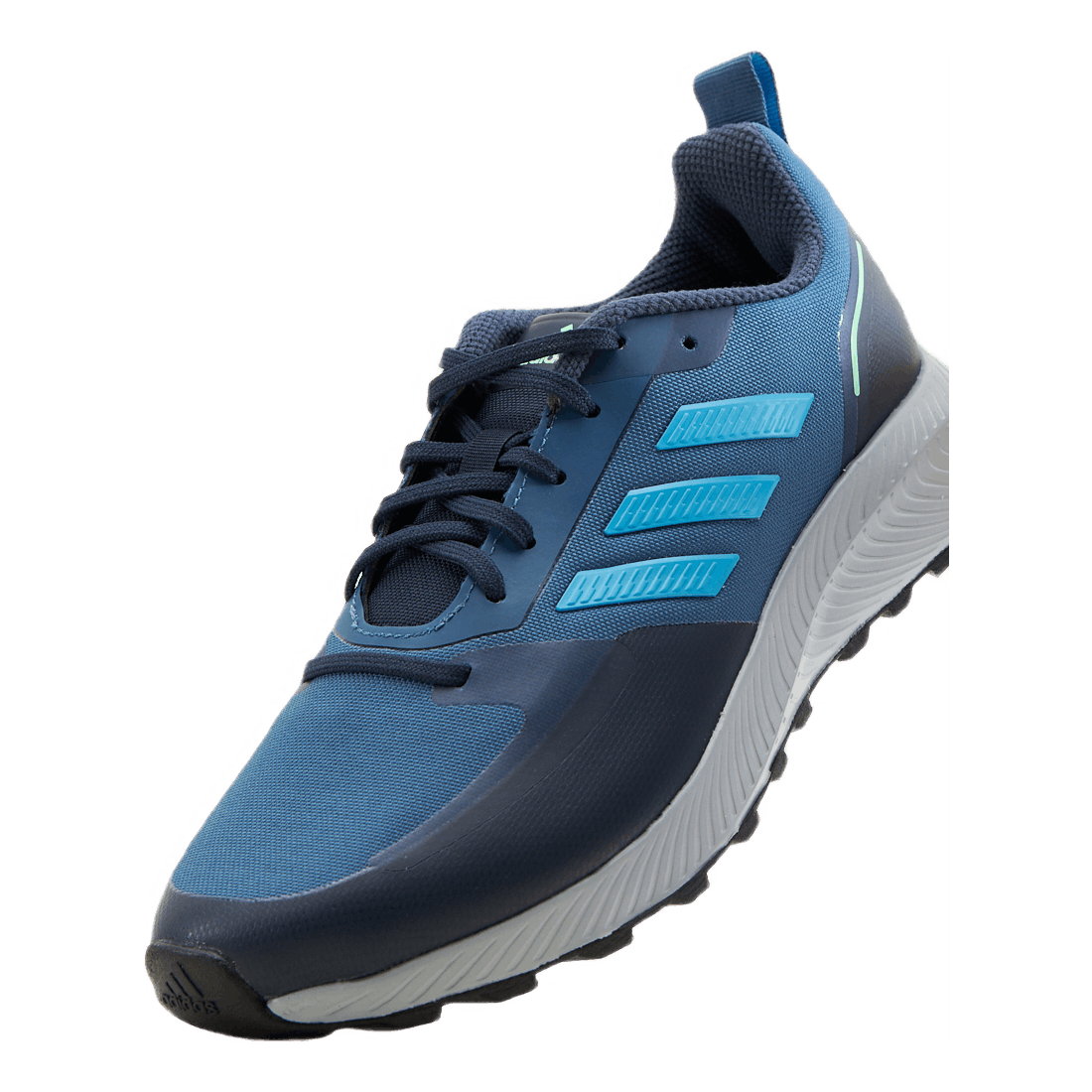 Run Falcon 2.0 TR Shoes Wonder Steel / Pulse Blue / Beam Green
